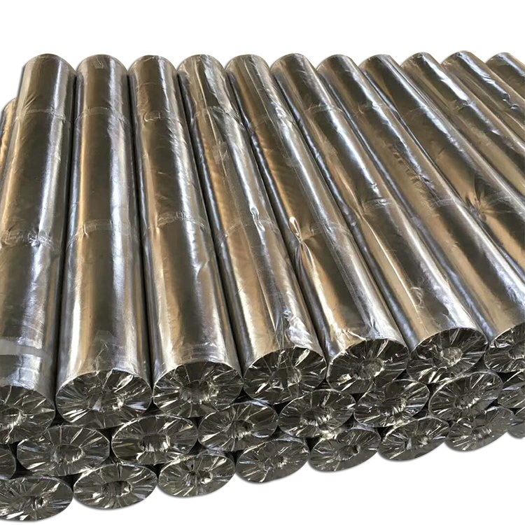 Aluminized Foil Thermal Heat Insulation Material Backed Aluminum Fiberglass Cloth for House