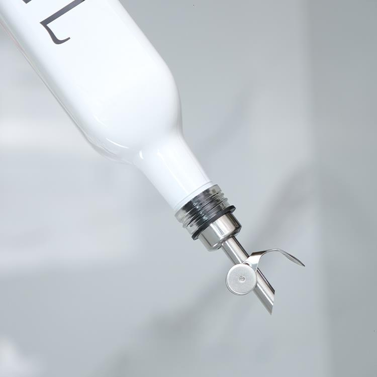 Custom Logo Stainless Steel Wine Pourer with Drip Stopper