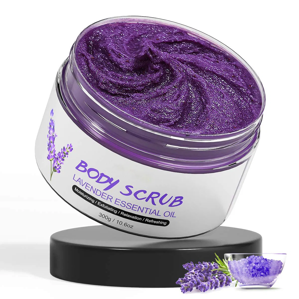 Premium Body Scrub with Natural Ingredients for Intensive Care and Protection