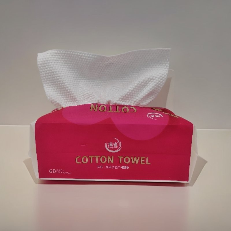 OEM Disposable Eco-Friendly Face Towel Facial Clean Tissue Luxury Cotton Soft Face Towel