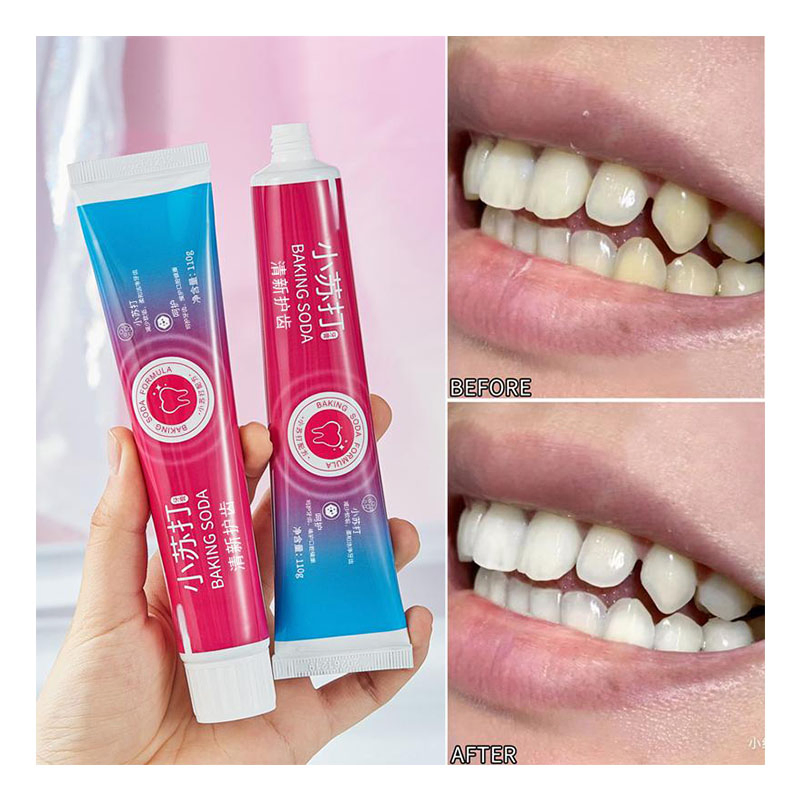 Refreshing Mint Toothpaste with Baking Soda for Whiter Teeth