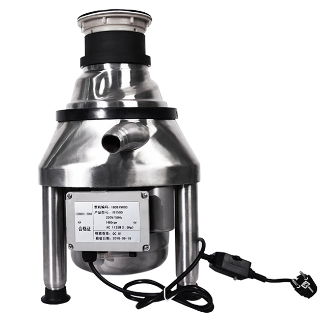 Restaurant Kitchen Food Waste Crushing Disposer Machine