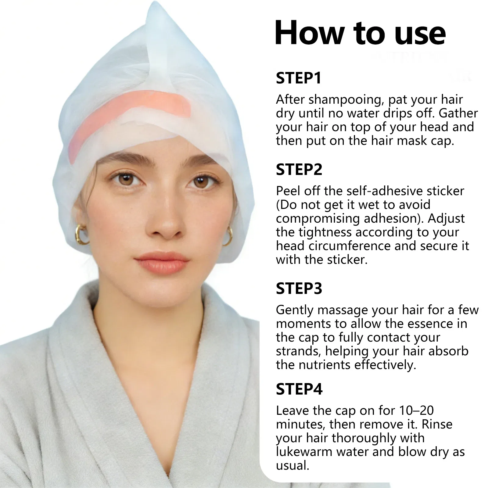 Beauty Cosmetics Hair Care Maintenance and Brightening Smooth-Repaln Hair Mask