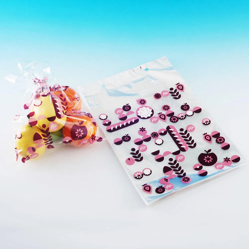 Custom Plastic Micro Perforated Bags with Hole