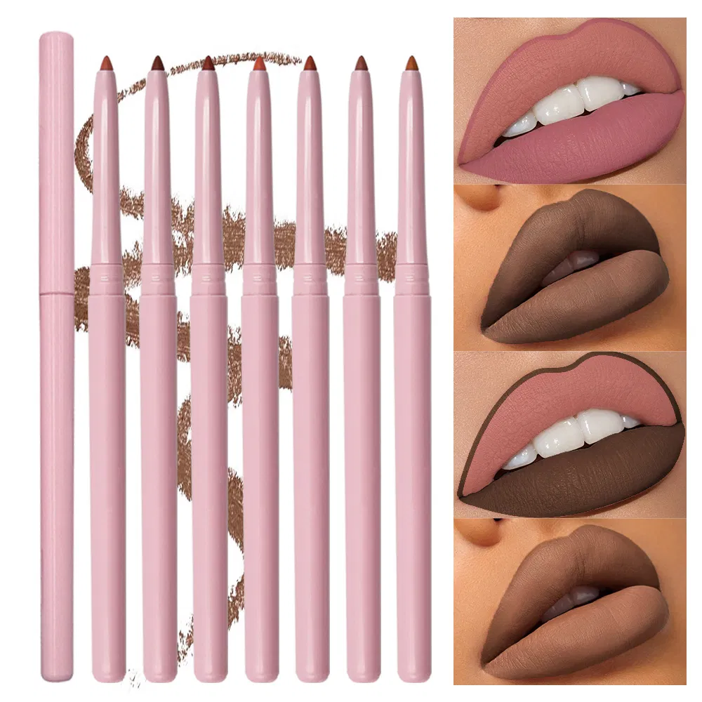 New Smooth Mineral Vegan Lip Liner Pencil 23 Colors Longlasting Waterproof Matte Finish Custom Private Label