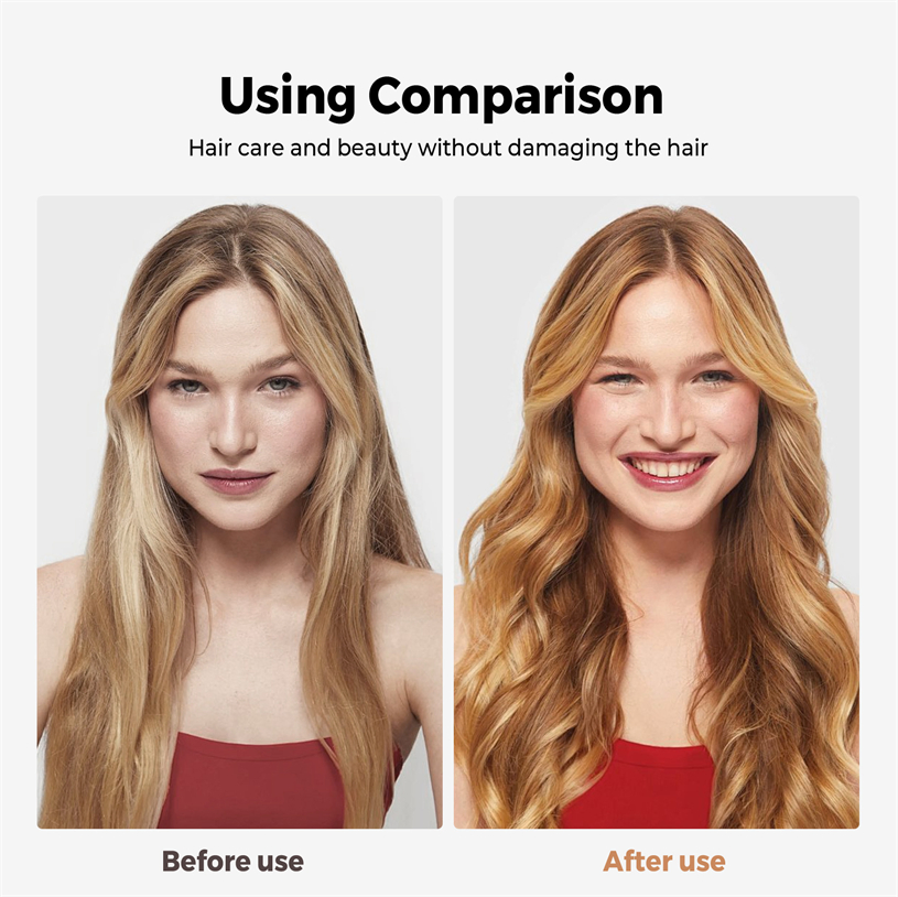 2025 New 2-in-1 5 Minutes Fast Drying 800W 1000W Ionic Hair Styler Hair Dryer and Curler for Salon & Home Use (OEM/ODM Accepted)