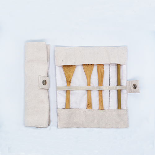 Bamboo Travel Cutlery Utensils Flatware Tableware Disposable Bamboo Cutlery Set