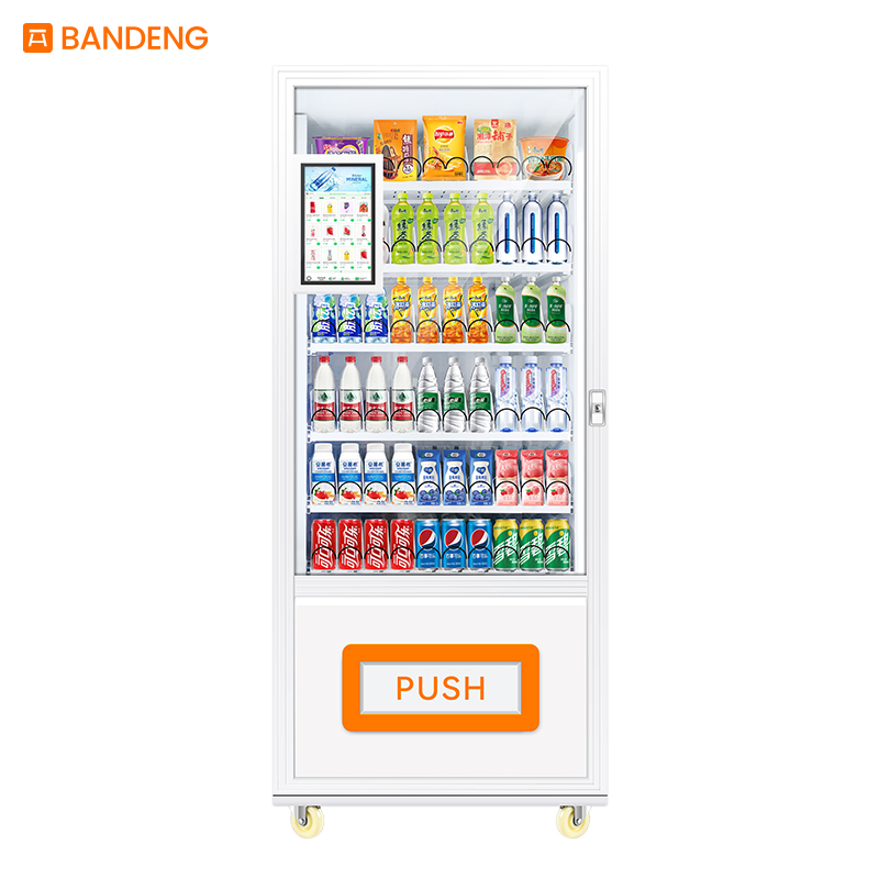 Smart Multi-Category Vending Machine - Customizable Lockers & Touch Screen Operation