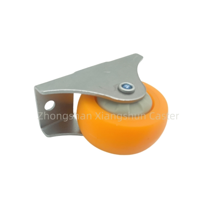Factory Top Plate Fixed Caster Wheels for Trundle Bed Cabinet Drawer