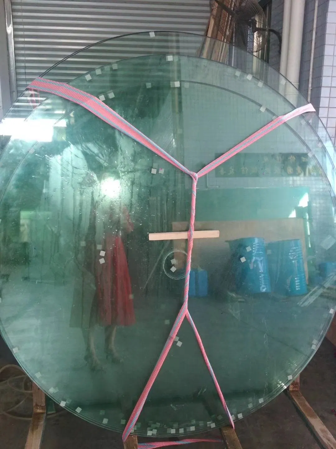 Bespoke 5mm 6mm Clear Round Tempered Toughened Table Top Glass for Patio
