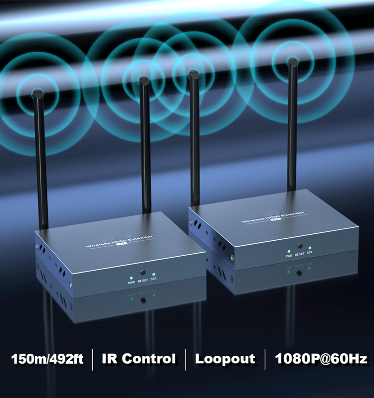 Беспроводной HDMI-экстендер 4K@30 Гц с видеоэнкодером