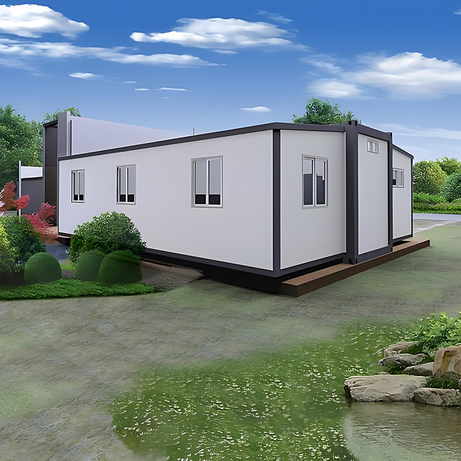 Customize Color Manufacturer Double Modular Homes Single Wide Mobile Home