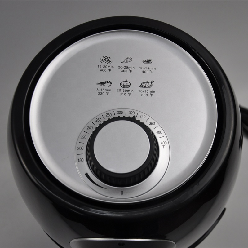 Kitchen up Fryer Toaster Oven 1500W Oilless Cooker with Detachable Dishwasher Safe Basket