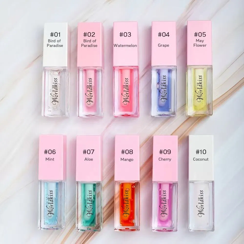 Long Lasting Hydrating Vegan Lip Oil Custom Private Label Moisturizing Lip Oil