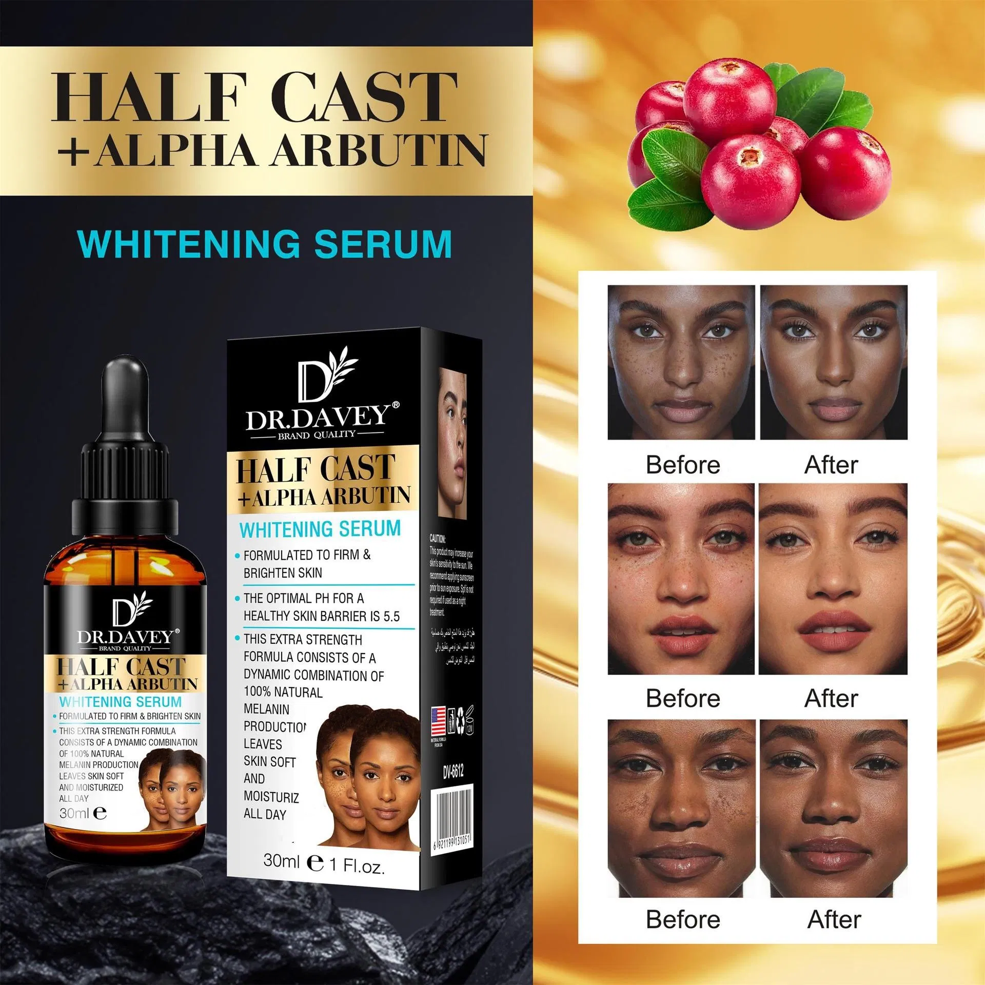 Dr. Davey Whitening and Lightening Dull Skin Serum