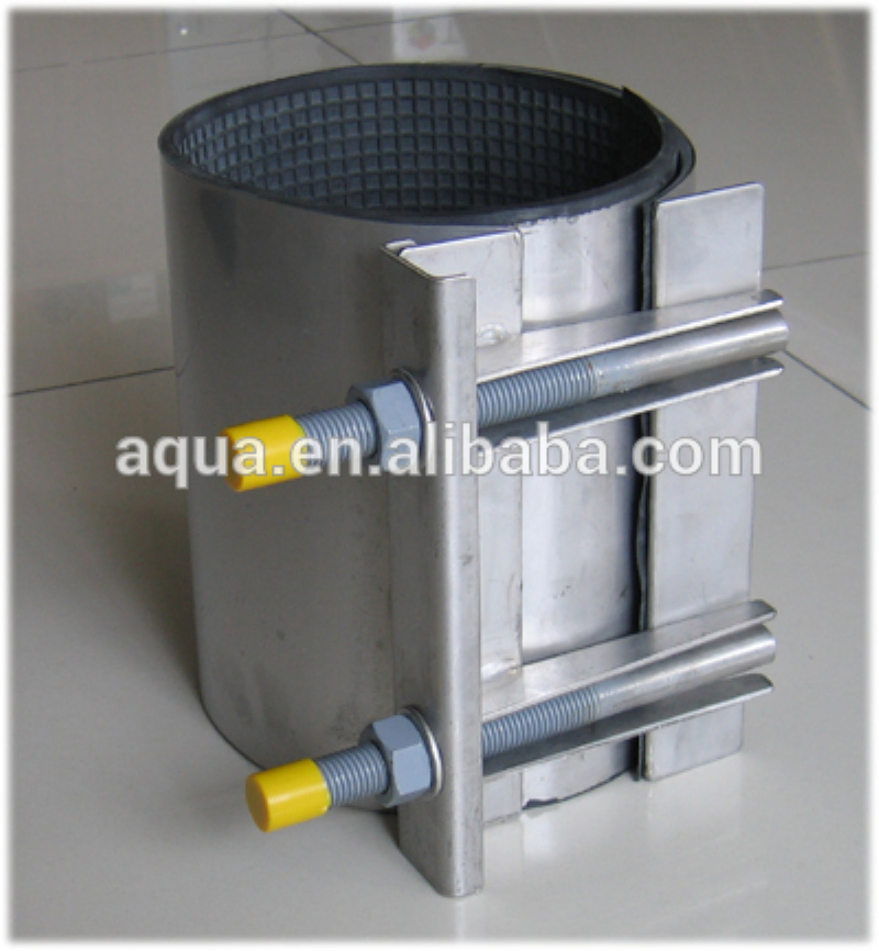 China Factory SS304 Repair Clamps for Broken Water Tube