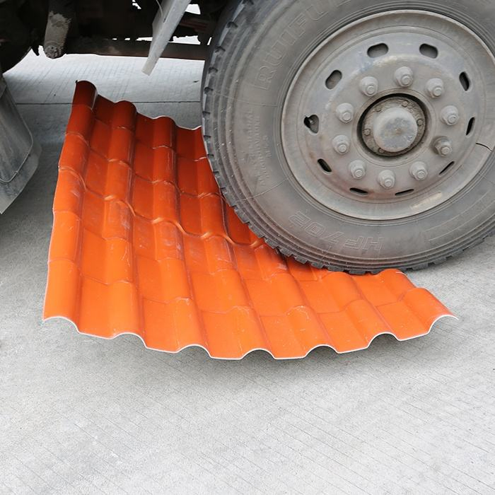 High Impact Resistance Resin Roof Sheet PVC Roof Tile Price ASA Roofing Shingles