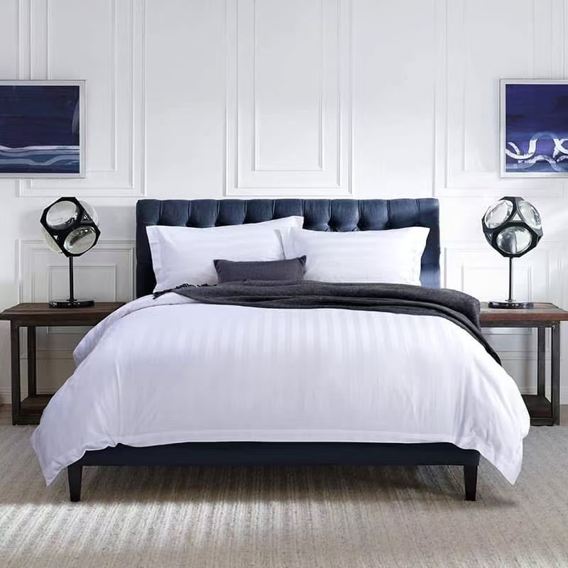 Nantong Embroidery Hotel Fitted Sheet