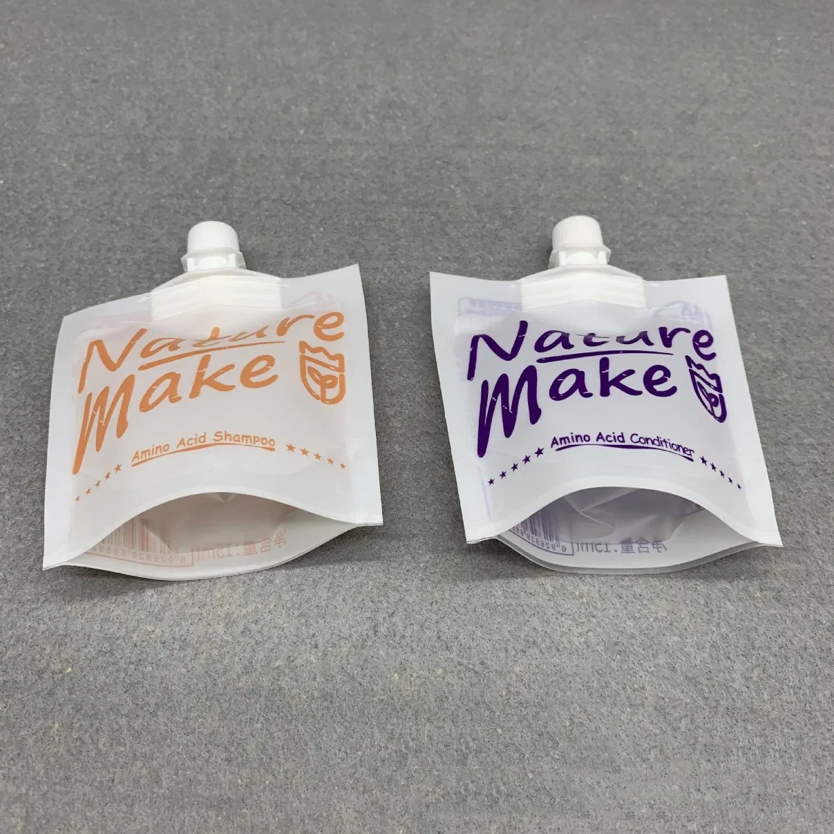 30ml 1.05oz Small Printing Moisturizing Hand Cream Spout Pouch Capacity Cosmetics Sample Sack Bag Customization Shampoo Sachet