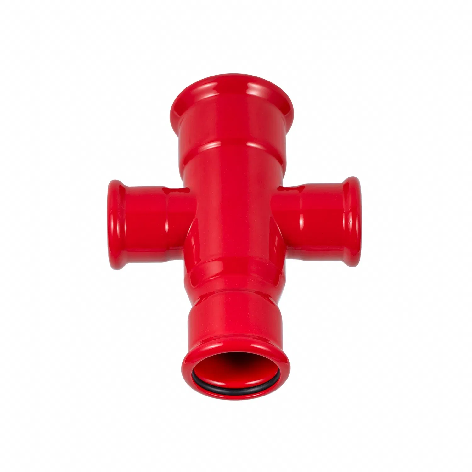 Durable Carbon Steel Plumbing Cross for Reliable Press Connection Installations