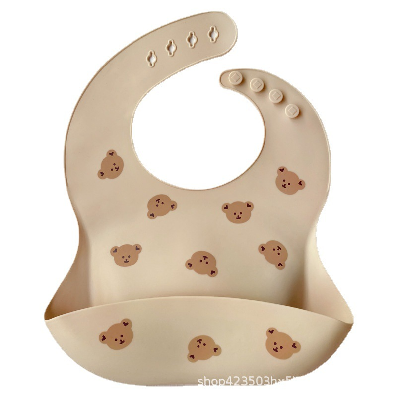 Fashionable High Elasticity Comfortable Folding Traveling Home Care Baby Bib