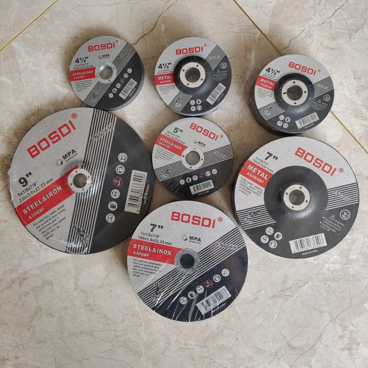 Отрезной круг BOSDI 7 дюймов для металла