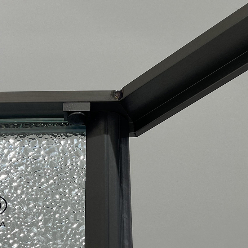 Hot Selling Elegant Designer Diamond-Shaped Corner Bathroom Glass Shower Screen Enclosure for Modern Villa Bathroom