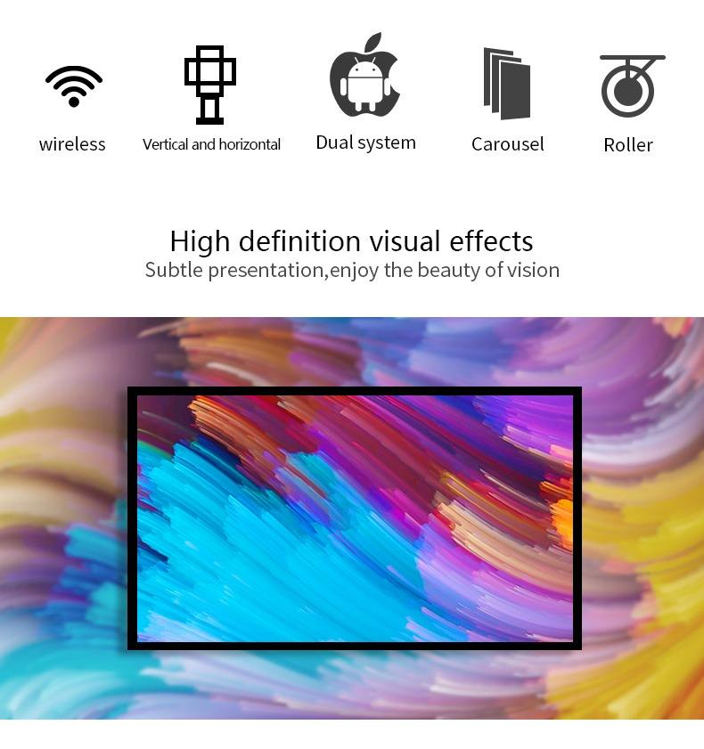 Рекламный дисплей Ultra Thin High Brightness, напольный