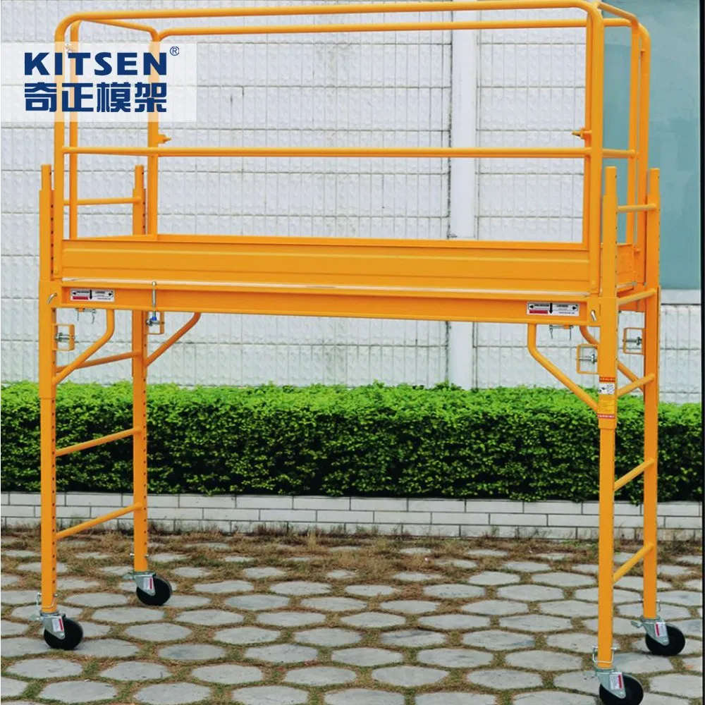 Easy Assemble Portable Construction Scaffolding Tower Platform Mobile Aluminum Scaffolding