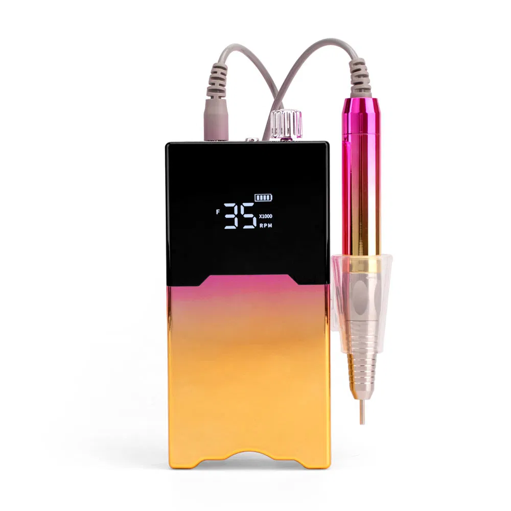 Certificated for Beauty Nail Care Nail Drill Machine & Cordless Rechargeable Electric Nail Lamp