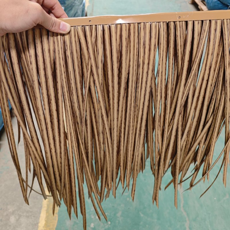 Factory Supply Artificial Thatch Roof Material for Wooden Hut Decoration