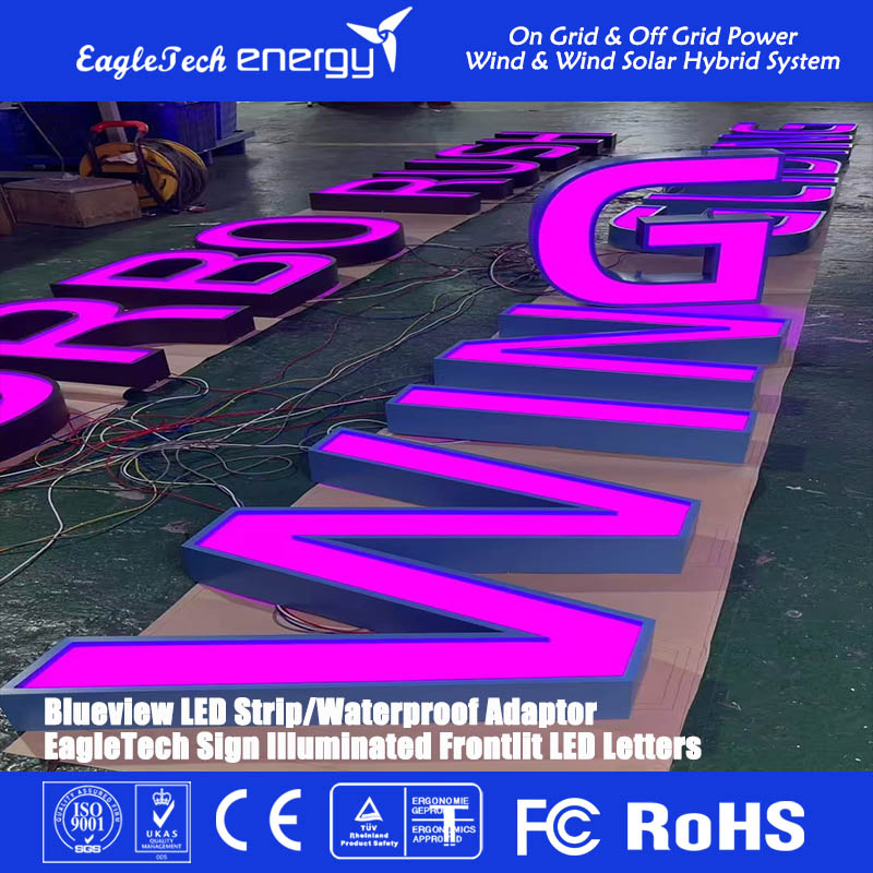 LED Acrylic Front Lit Letters for LED Sign LED Lighting Letters with LED Channel Letter for Party