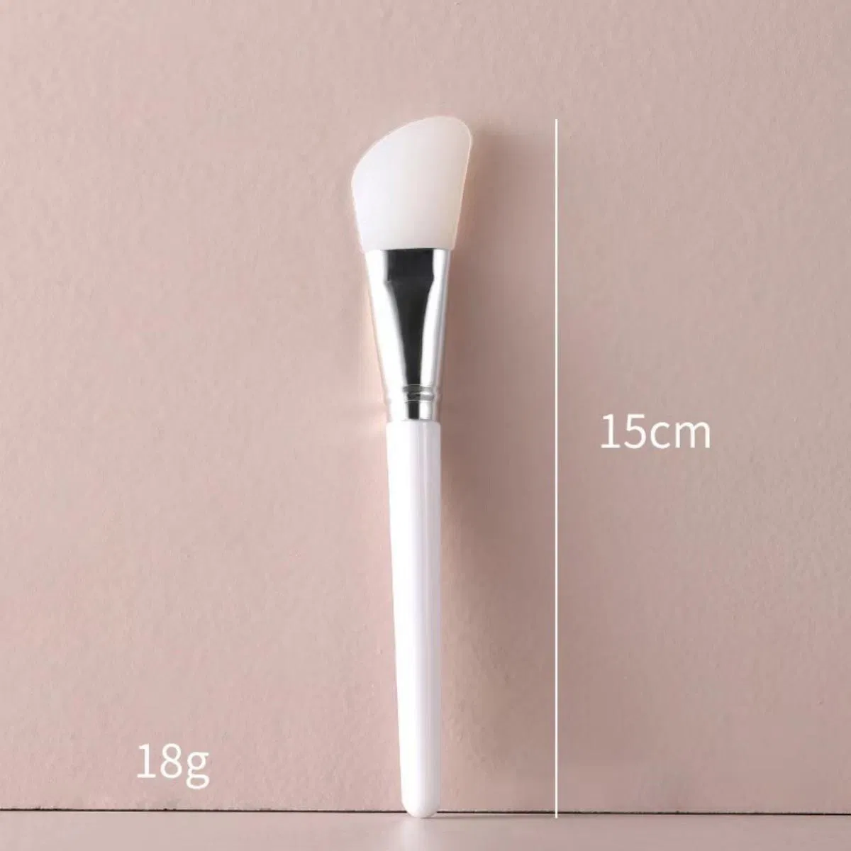 Wholesale Silicone Face Mask Brush Plastic Long Handle Facial Brush