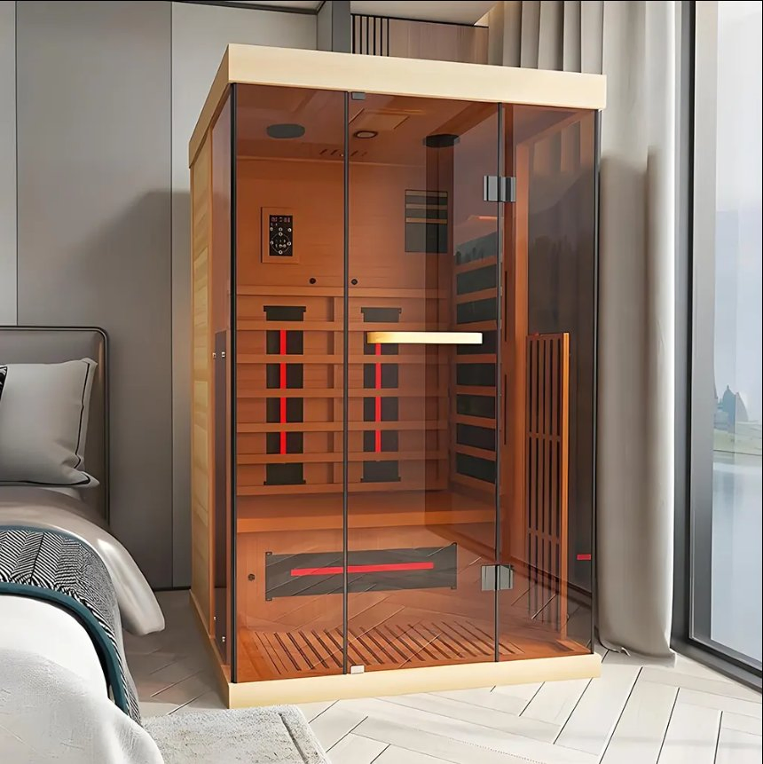 Premium Infrared Sauna Room for Home Relaxation and Wellness