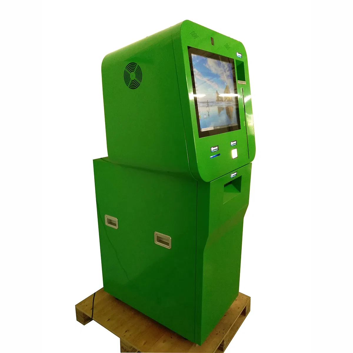 Self Service Buy Sale Virtual Crypto Currency Exchange ATM Kiosk for Airport Entertainment Commercial Street