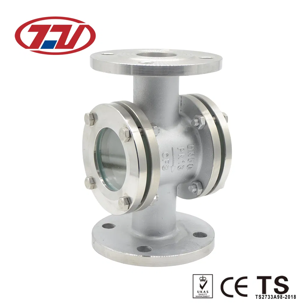 Stainless Steel Industrial Tubular Corrosion Resistant Sight Glass for Tank