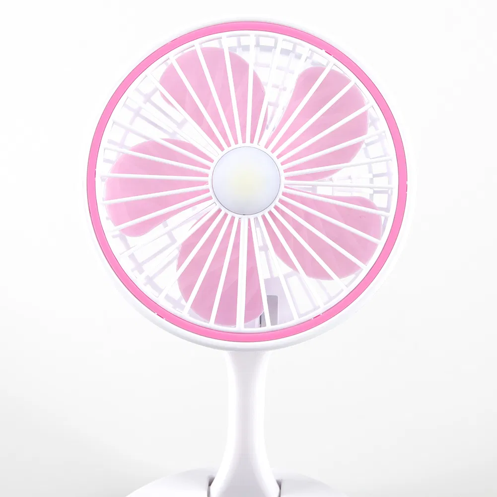 Компактный складной вентилятор Yichen с LED-подсветкой