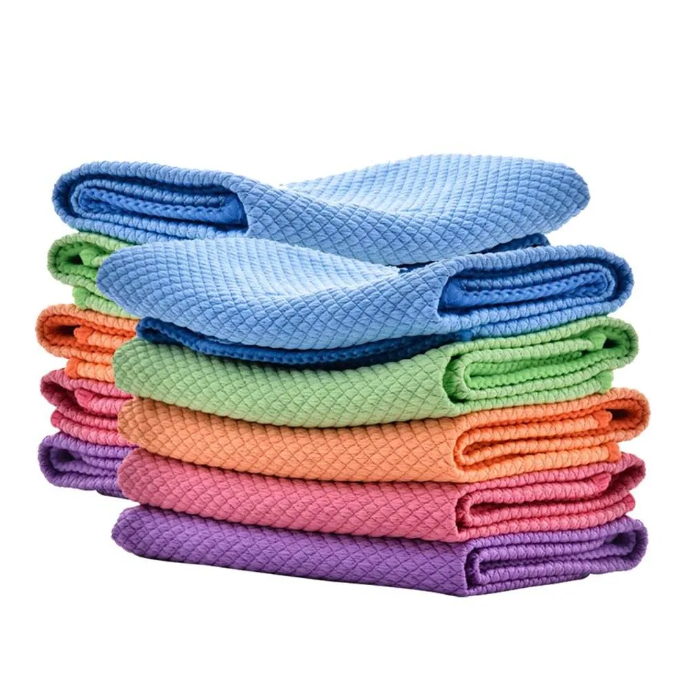 Stylish Reusable Dish Towels with Quick-Dry Technology for Kitchens