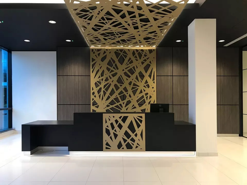 Laser Cut Decorative Stainless Steel Aluminium Screen Panel Curtain Wall