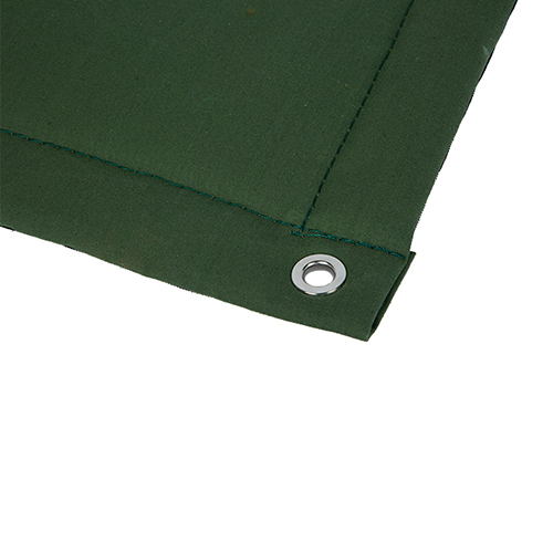 Litong Green Canvas Waterproof Logo Print Soundproof Privacy Fence Noise Barrier Sheet China Factory
