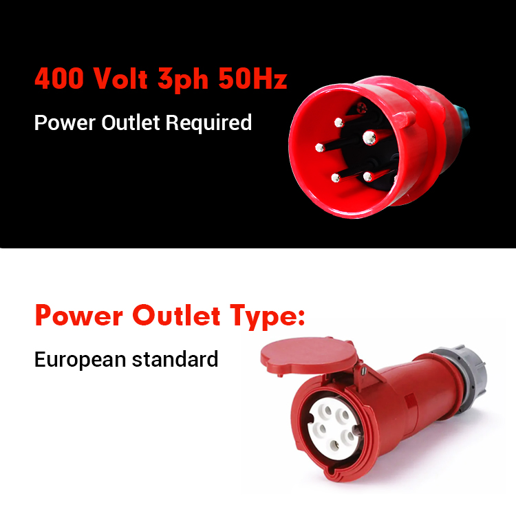 3-Stage Adjustable Heat Output 3kw 6kw 9kw Stackable Carrying Handle Fan Electric Heaters Space Heater