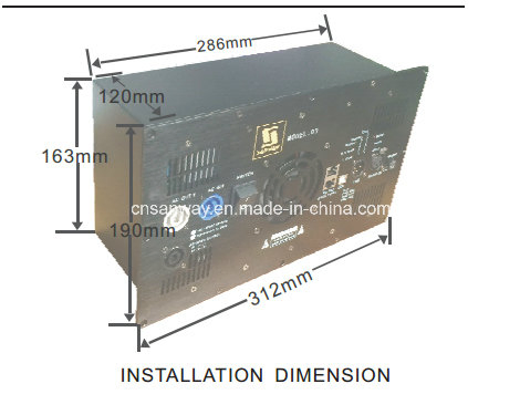 D3-2.1 3 Channels DSP Stereo Plate Amplifier Module