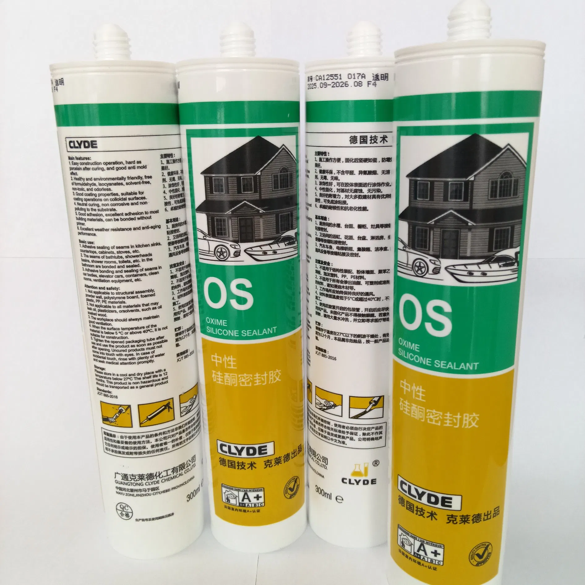 High-Performance Neutral Silicone Sealant for Suspended Ceiling Window Frame