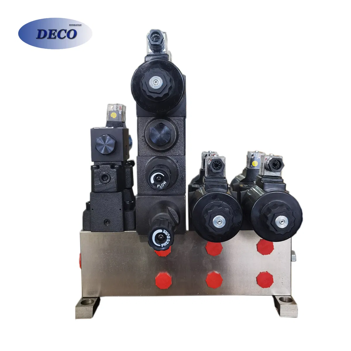 Customized Aluminum/Iron Steel Integrated Valve Distribution Manifold Block