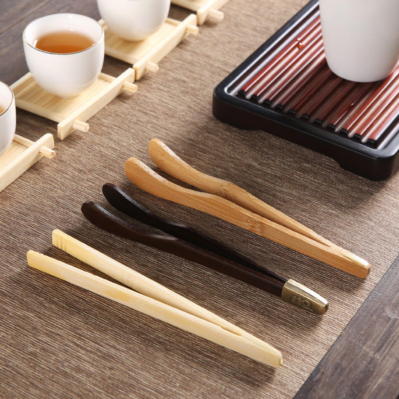 Wooden BBQ Tong for Home Cooking and Food Preparation