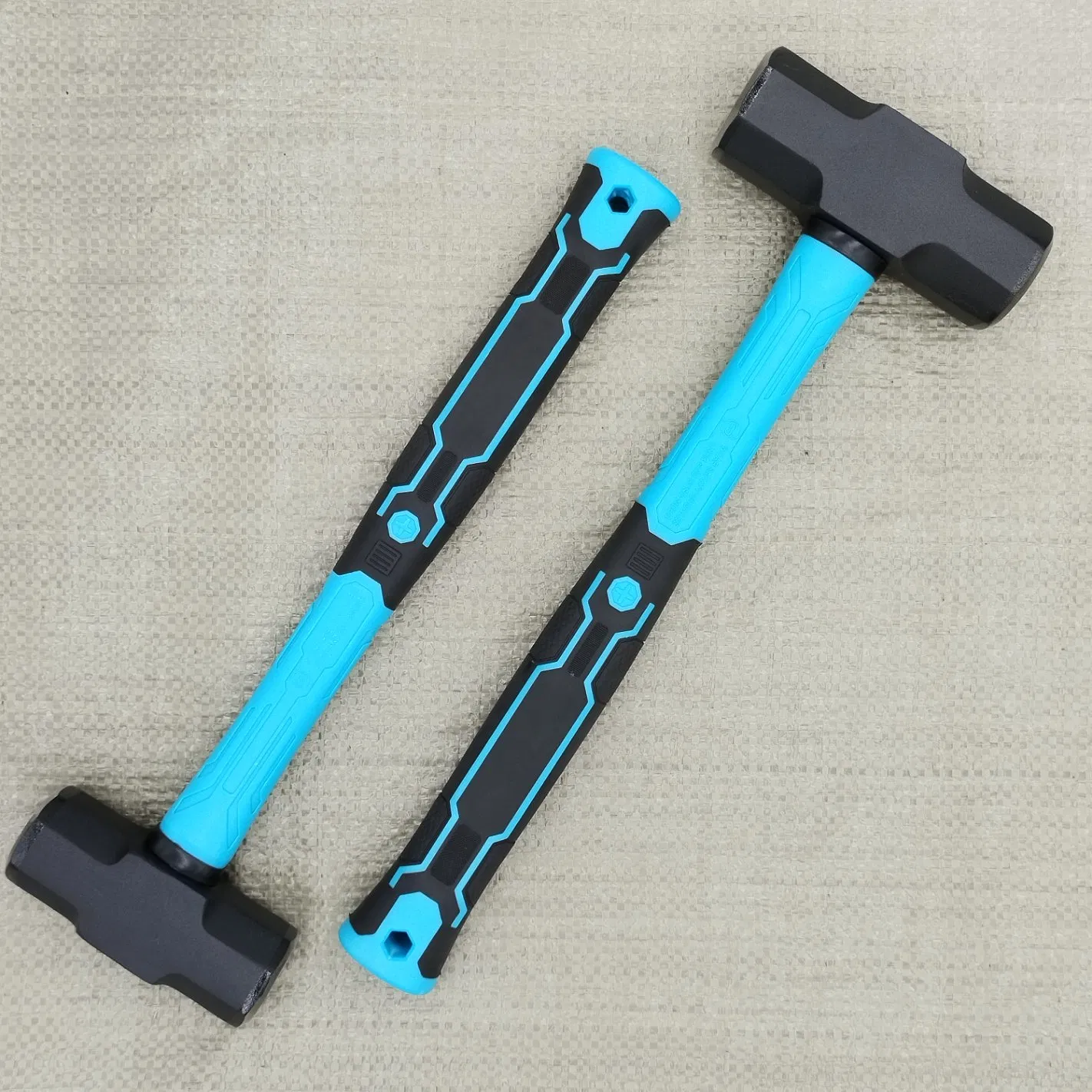 Sledge Hammer with Steel Pipe Handle