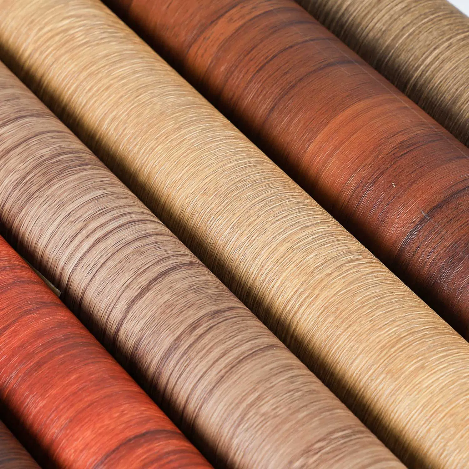 Customization Embbossed PVC Film PVC Lamination Film for Plywood MDF WPC