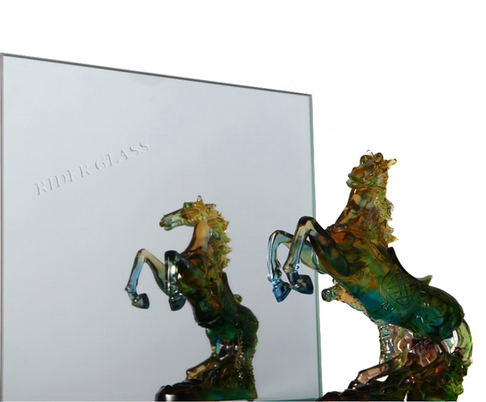 3-6mm Beveled Reflective Mirror Safety Glass