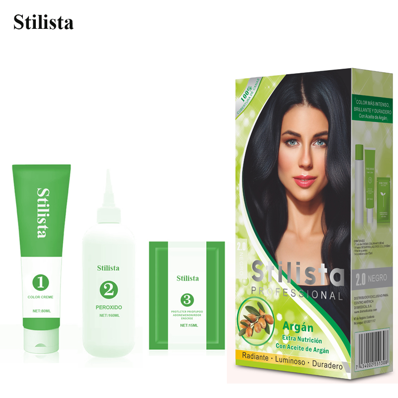 80ml Permanent Hair Dye Cream Home Use Hair Color Kit