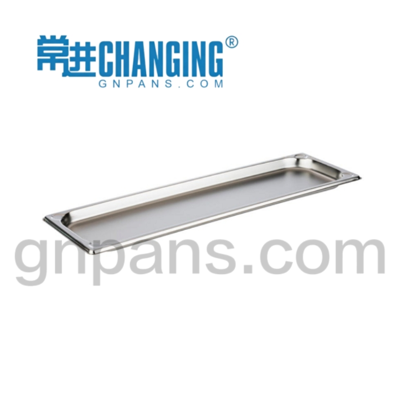 Factory Wholesale Commercial Kitchen Ware Stainless Steel Gastronom Pan 2/4 20mm Gn Pan